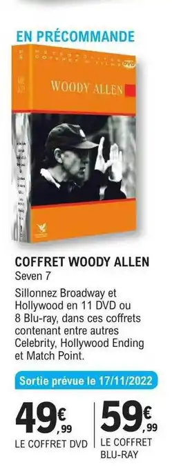 E.Leclerc Coffret woody allen seven 7 offre