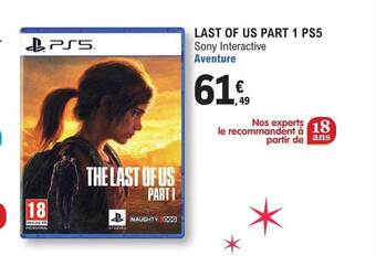 E.Leclerc Last of us part 1 ps5 offre