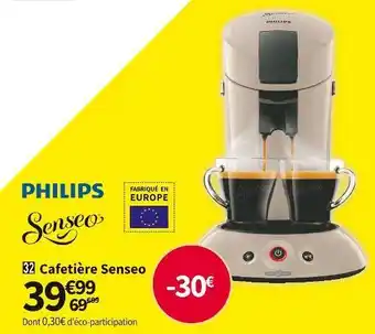 Conforama Philips cafetière senseo hd7806/36 offre