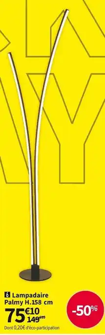 Conforama Lampadaire palmy offre