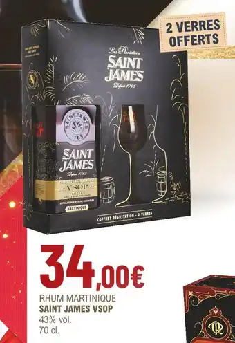 Saint james vsop rhum martinique
