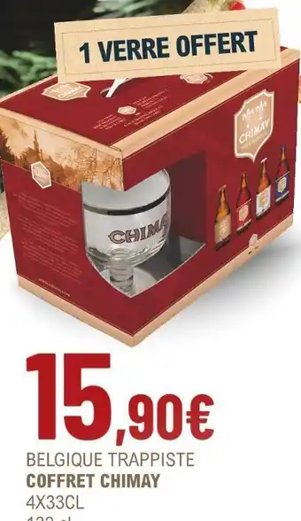 La Vignery Chimay belgique trappiste coffret offre