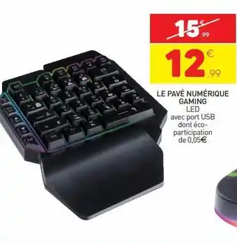 Le pave numerique gaming