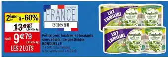Migros Petits pots bonduelle offre
