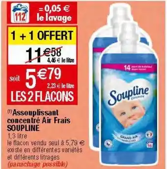 Migros Désodorisant soupline offre