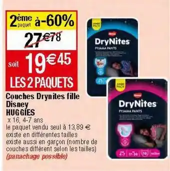 Migros Couches huggies offre