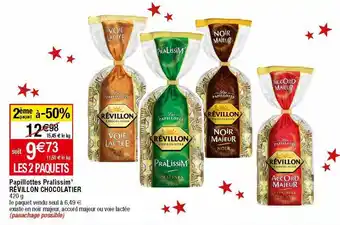 Migros Chocolats révillon offre