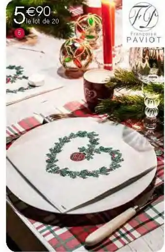 Migros Serviettes offre
