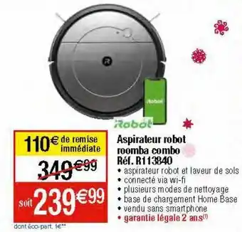Migros Robot aspirateur irobot offre