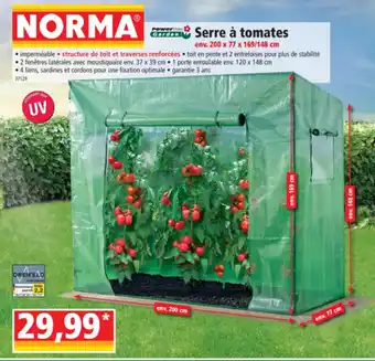 Norma Serre à tomates offre