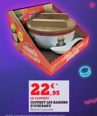 Hyper U Coffret Les Ramens D'Ichiraku offre