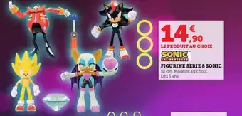 Super U Figurine Serie 8 Sonic offre
