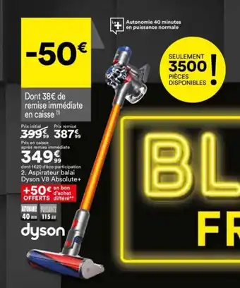 BUT Aspirateur Balai Dyson VB Absolute offre