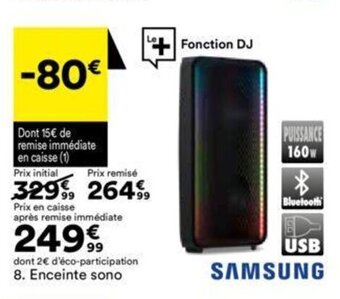 BUT Enceinte Sono offre