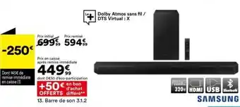 BUT Barre De Son 3.1.2. offre