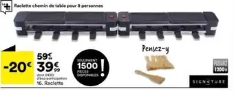 BUT Raclette offre