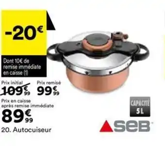 BUT Autocuiseur offre