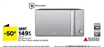 BUT Four Micro-Ondes Combine offre