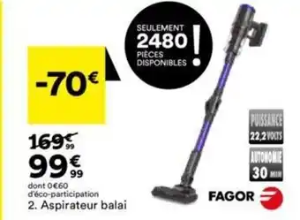BUT Aspirateur Balai offre