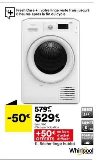 BUT Seche-Linge Hublot offre