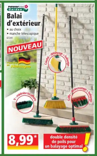 Norma Balai d'extérieur offre