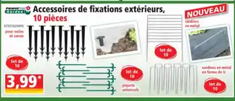 Norma Accessoires de fixations extérieurs offre