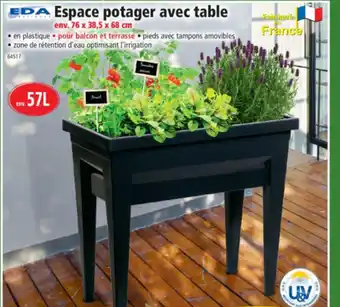 Norma Espace potager avec table offre