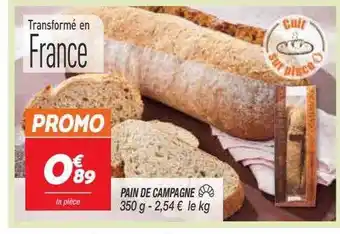 Netto Pain de campagne offre