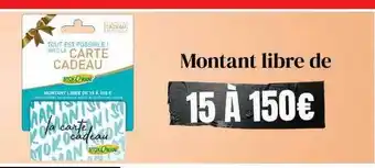 Stokomani Carte cadeau offre