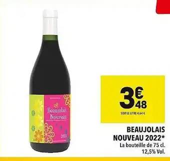 Beaujolais nouveau 2022