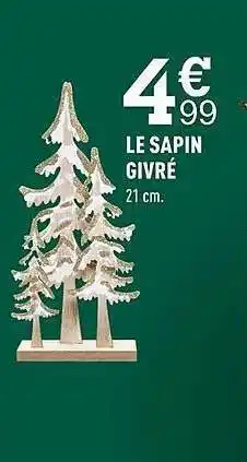 Centrakor Le sapin givré offre