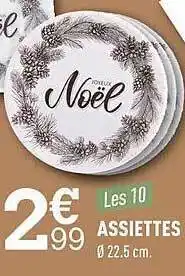 Centrakor Assiettes offre
