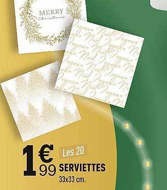 Centrakor Serviettes offre