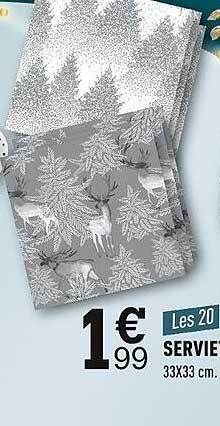Centrakor Serviettes offre