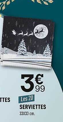 Centrakor Serviettes offre