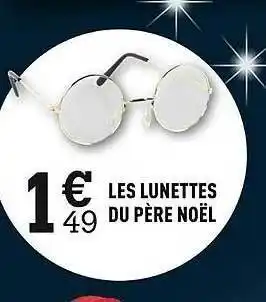 Centrakor Les lunettes du père noël offre