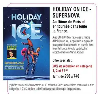 E.Leclerc Holiday on ice - supernova offre