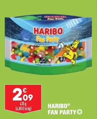 ALDI Fan party HARIBO offre
