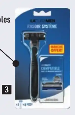 ALDI Rasoir système 3 lames offre
