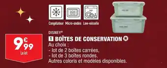ALDI Boîtes de conservation DISNEY offre
