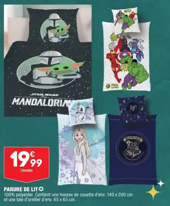 ALDI Parure de lit offre