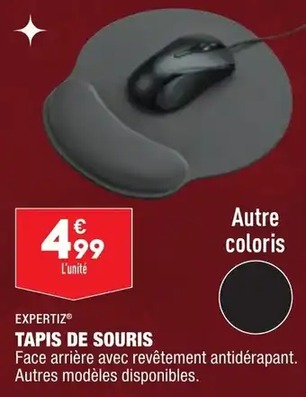 ALDI Tapis de souris EXPERTIZ offre