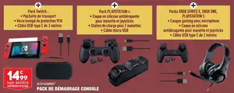 ALDI Pack de démarrage console offre