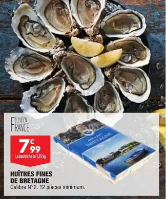 ALDI Huîtres fines de bretagne offre