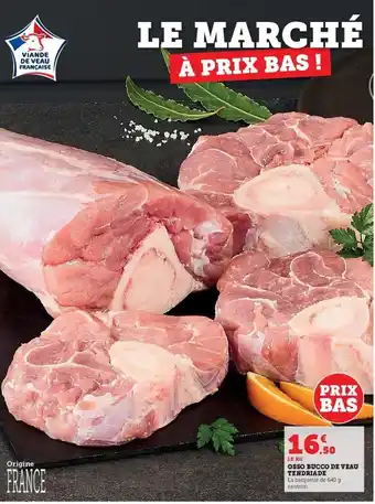 Osso bucco de veau tendriade