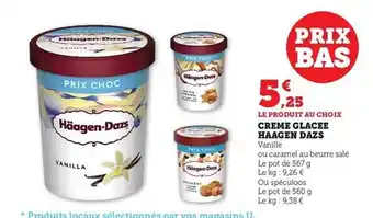 Crème glacée häagen dazs