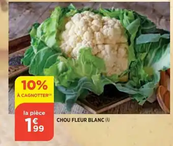 Bi1 Chou fleur blanc offre