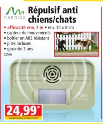 Norma Répulsif anti chiens/chats offre