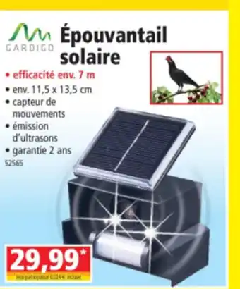 Norma Épouvantail solaire offre
