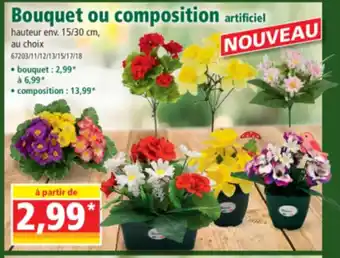 Norma Bouquet ou composition offre